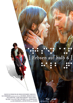 Plakat-Design-Studie für den Lars Büchel Film „Erbsen auf halb sechs“ mit Fritzi Haberland und Hilmi Snaer Gudnason, die okamo aus Berlin für Senator Film gestaltet hat – Abb. 6